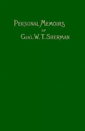 Memoirs of Gen. W. T. Sherman cover