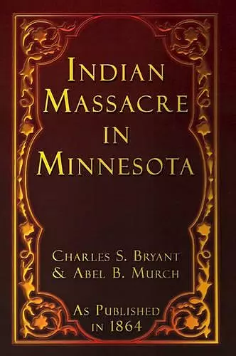 Indian Massacre in Minnesota cover