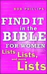Find It in the Bible for Women cover