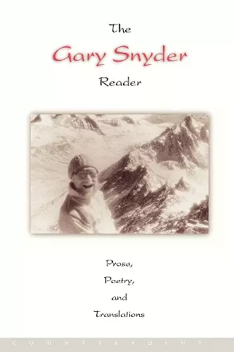 The Gary Snyder Reader cover