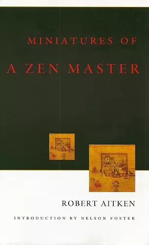 Miniatures Of A Zen Master cover