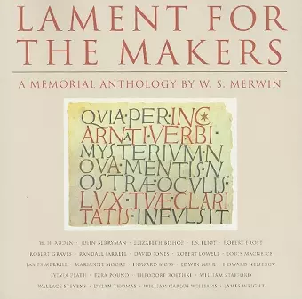 Lament for the Makers cover