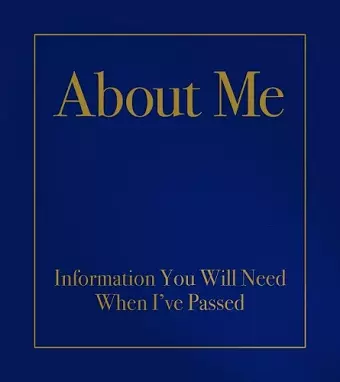 About Me cover