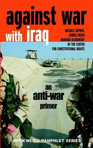 Against War With Iraq cover