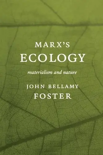 Marxâ (Tm)S Ecology cover