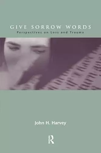 Give Sorrow Words cover