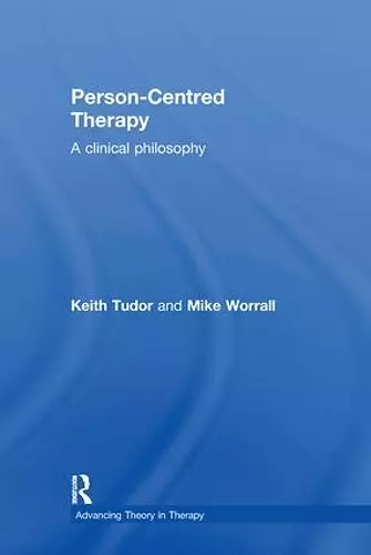 Person-Centred Therapy cover