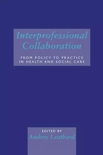 Interprofessional Collaboration cover