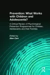 Prevention: What Works with Children and Adolescents? cover