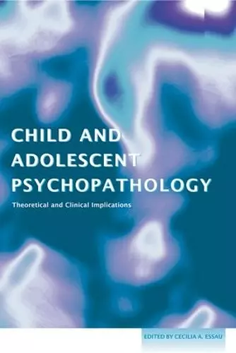 Child and Adolescent Psychopathology cover