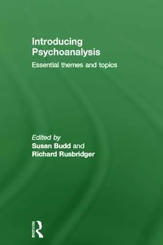 Introducing Psychoanalysis cover