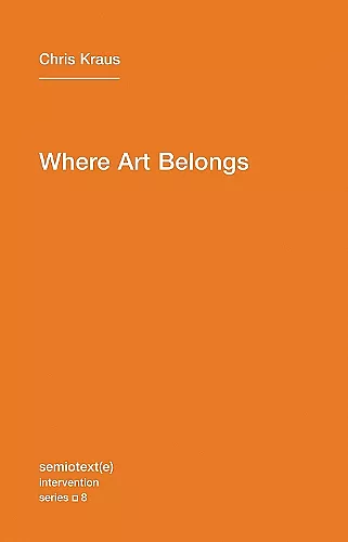 Where Art Belongs cover