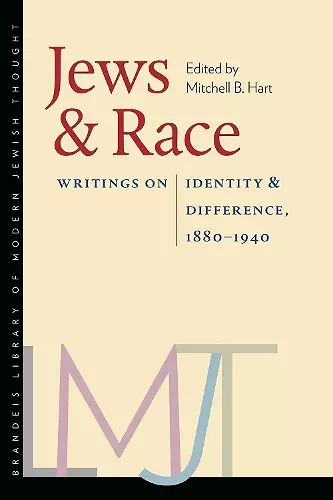 Jews and Race cover