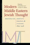 Modern Middle Eastern Jewish Thought cover