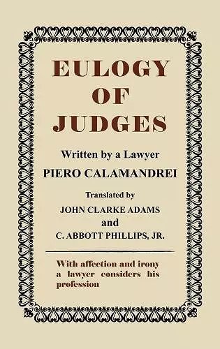 Eulogy of Judges cover