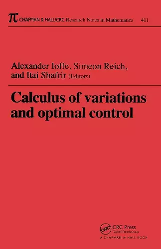 Calculus of Variations and Optimal Control cover