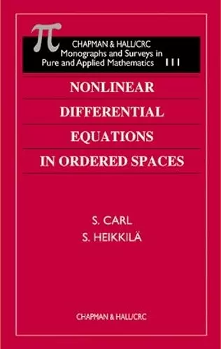 Nonlinear Differential Equations in Ordered Spaces cover