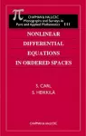 Nonlinear Differential Equations in Ordered Spaces cover