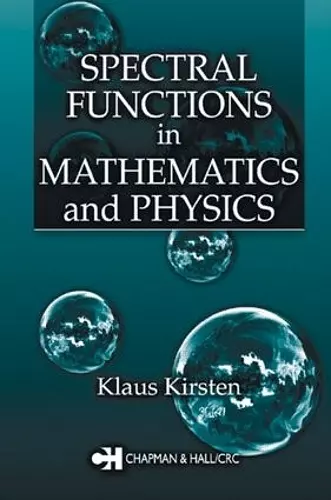 Spectral Functions in Mathematics and Physics cover