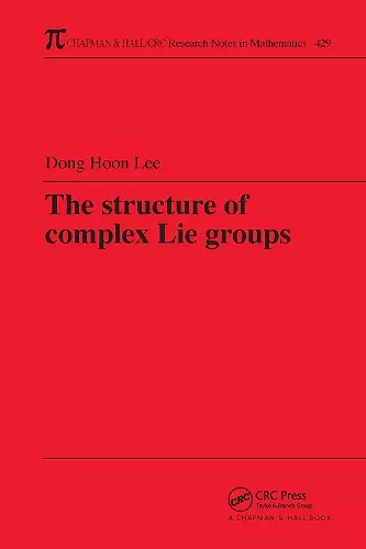 The Structure of Complex Lie Groups cover