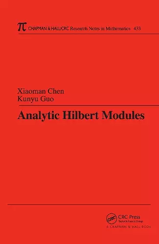 Analytic Hilbert Modules cover