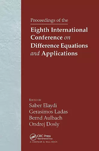 Proceedings of the Eighth International Conference on Difference Equations and Applications cover