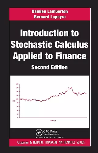 Introduction to Stochastic Calculus Applied to Finance cover