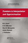 Frontiers in Interpolation and Approximation cover