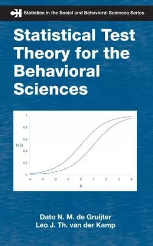 Statistical Test Theory for the Behavioral Sciences cover