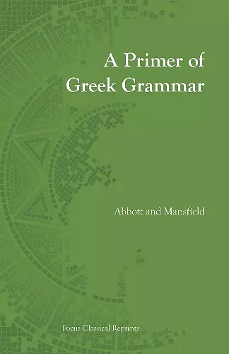 Primer of Greek Grammar cover