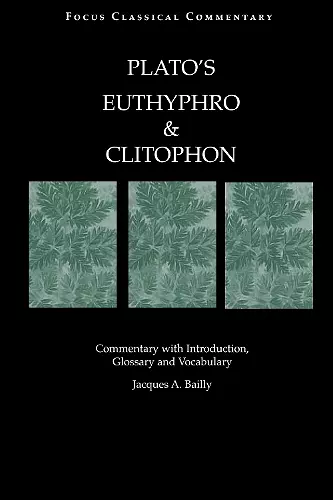 Euthyphro and Clitophon cover