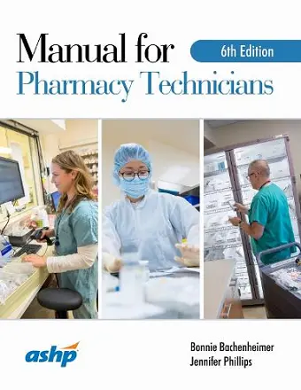 Manual for Pharmacy Technicians cover