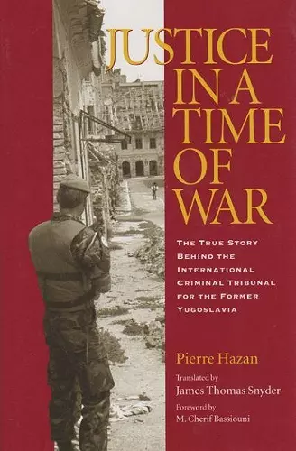 Justice in a Time of War cover