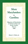 More Marylanders to Carolina cover