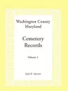 Washington County Maryland Cemetery Records cover