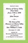 Abstracts from History of Cherry Valley from 1740 to 1898 and the Story of the Massacre at Cherry Valley (New York) cover