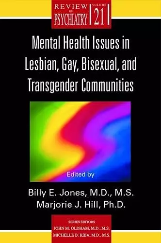 Mental Health Issues in Lesbian, Gay, Bisexual, and Transgender Communities cover