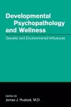 Developmental Psychopathology and Wellness cover