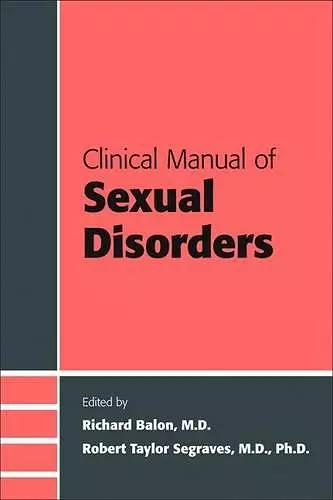 Clinical Manual of Sexual Disorders cover