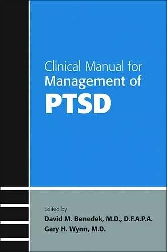 Clinical Manual for Management of PTSD cover