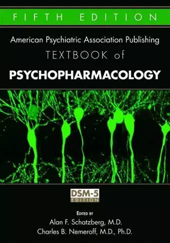 The American Psychiatric Publishing Textbook of Psychopharmacology cover