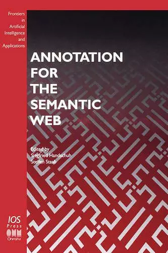 Annotation for the Semantic Web cover