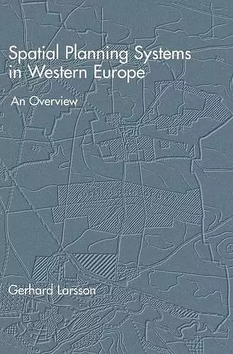 Spatial Planning Systems in Western Europe cover