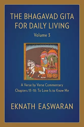 The Bhagavad Gita for Daily Living, Volume 3 cover