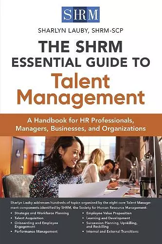 The SHRM Essential Guide to Talent Management cover