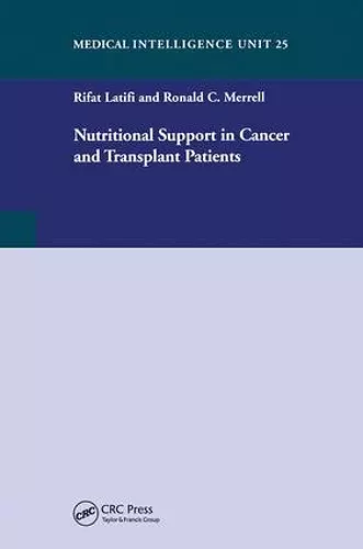 Nutritional Support in Cancer and Transplant Patients cover