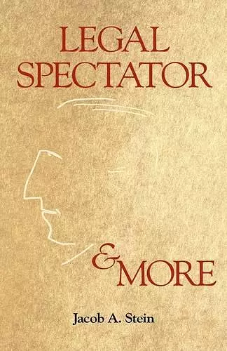 Legal Spectator & More cover