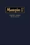 Masterplots II  Poetry Series cover
