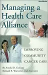 Managing a Health Care Alliance cover