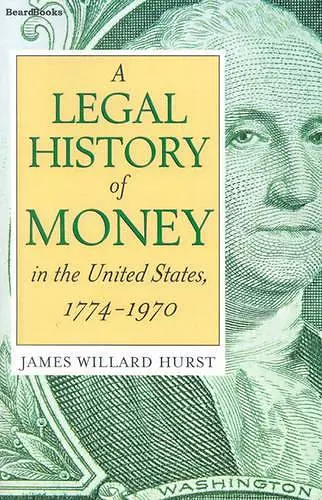 A Legal History of Money cover